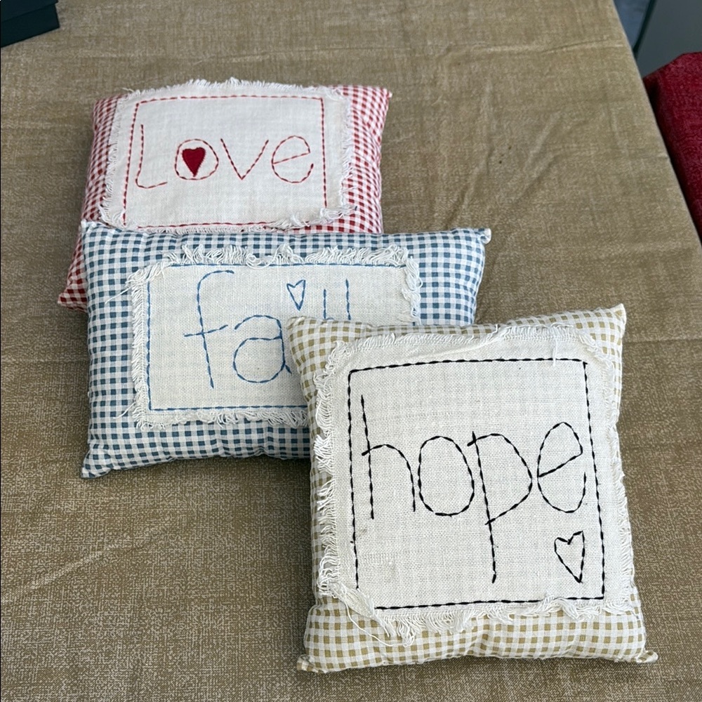 Lovely Handmade Pillows Set